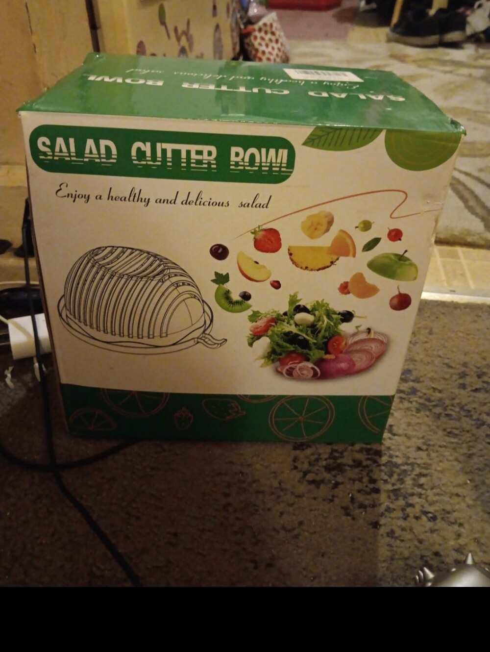 Salad Cutter Bowl